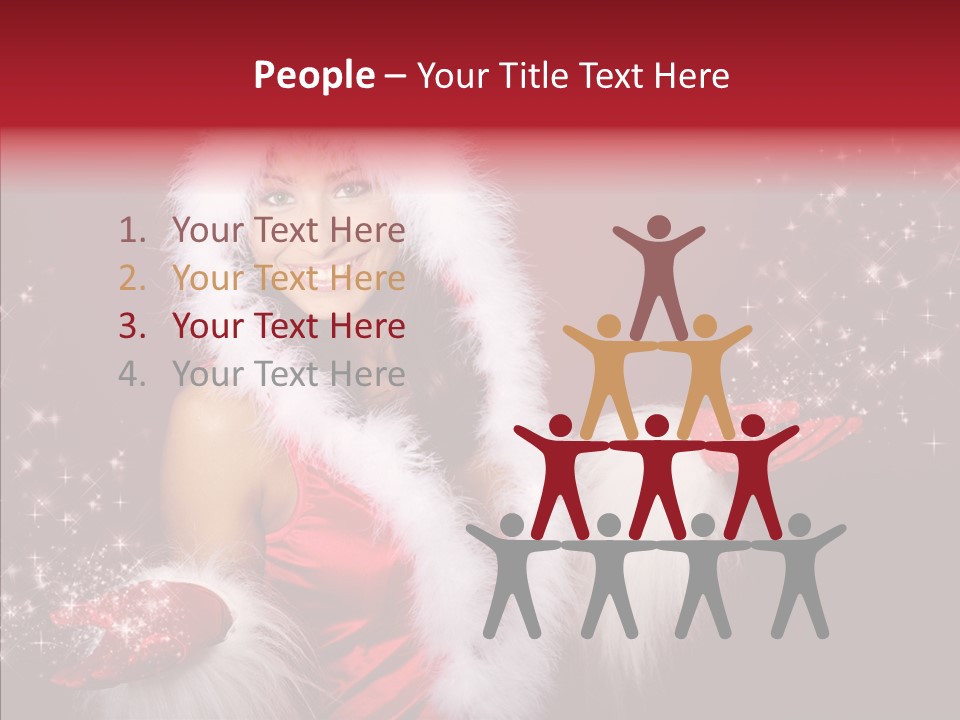 Beautiful Snow Attractive PowerPoint Template
