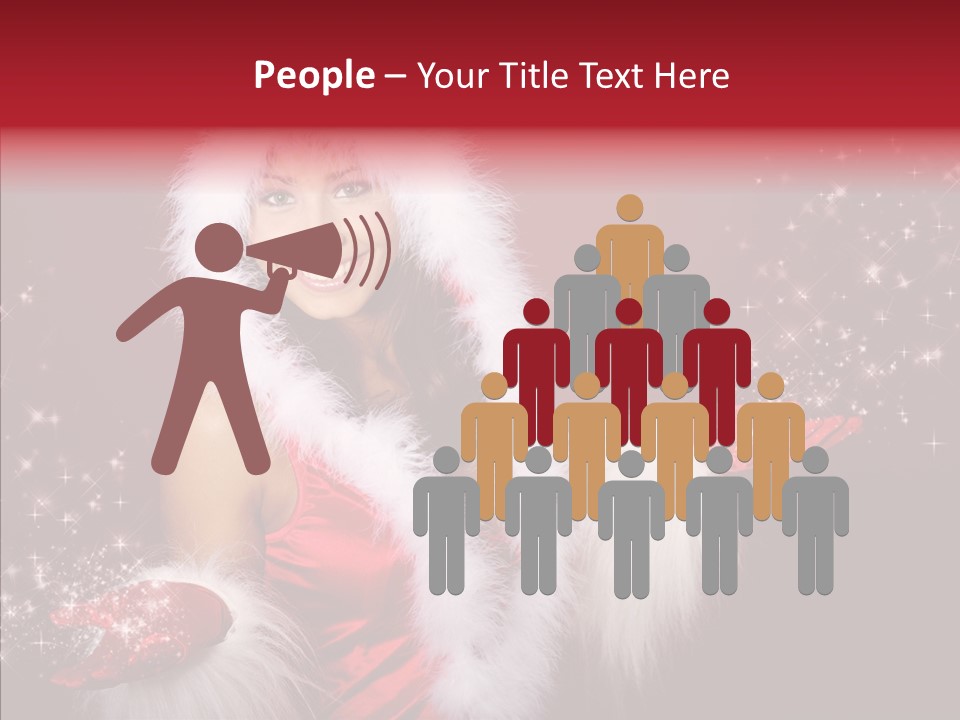 Beautiful Snow Attractive PowerPoint Template