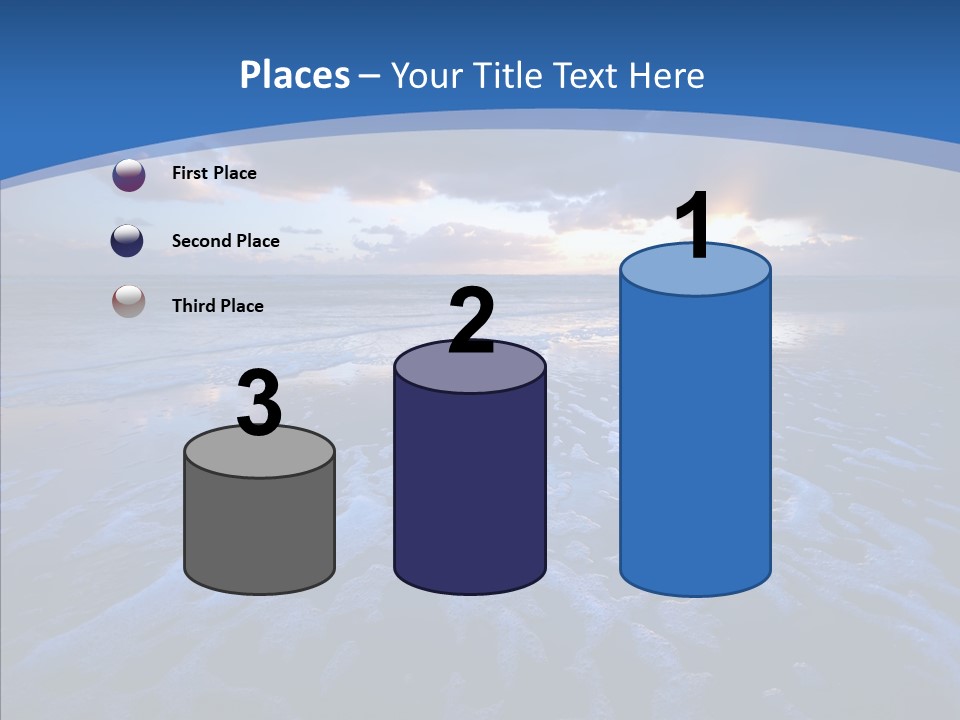 Landscape Holiday Sunny PowerPoint Template