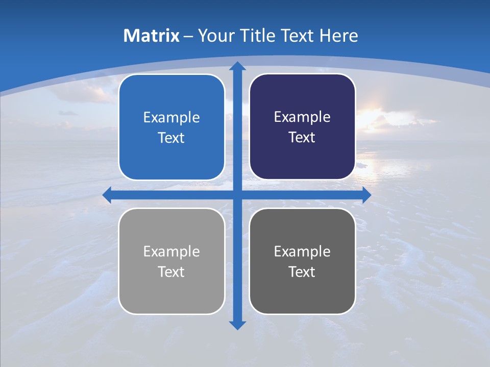 Landscape Holiday Sunny PowerPoint Template