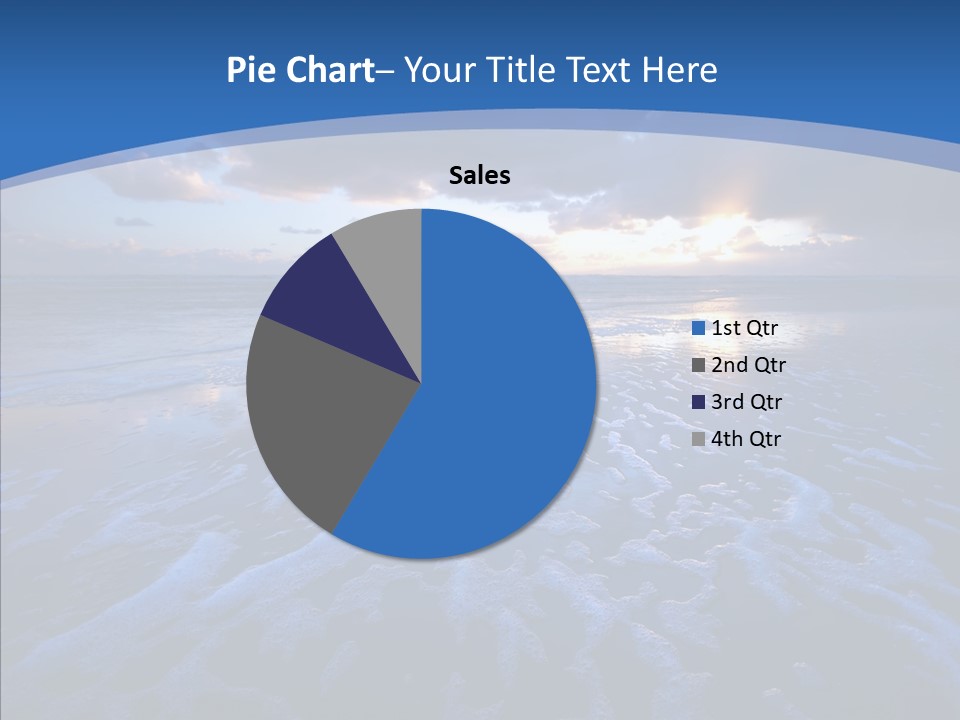 Landscape Holiday Sunny PowerPoint Template