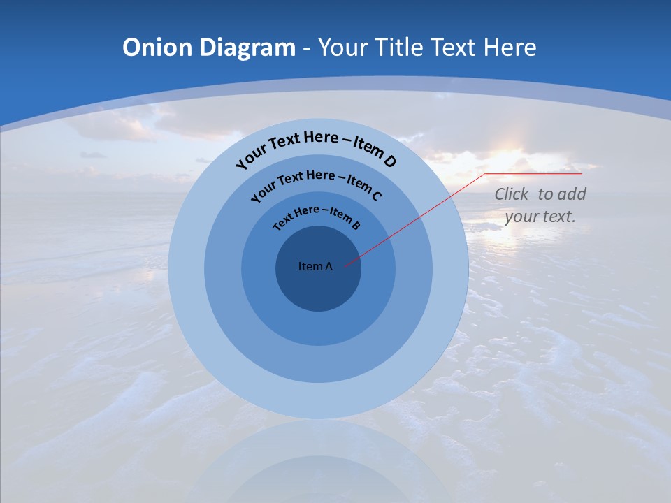 Landscape Holiday Sunny PowerPoint Template