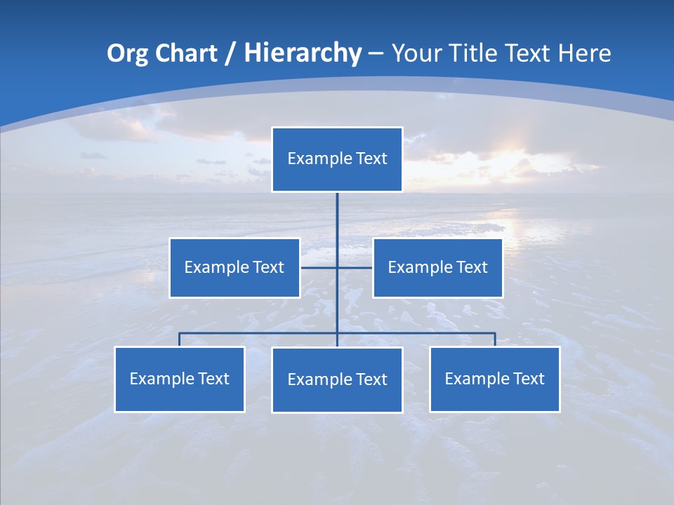 Landscape Holiday Sunny PowerPoint Template