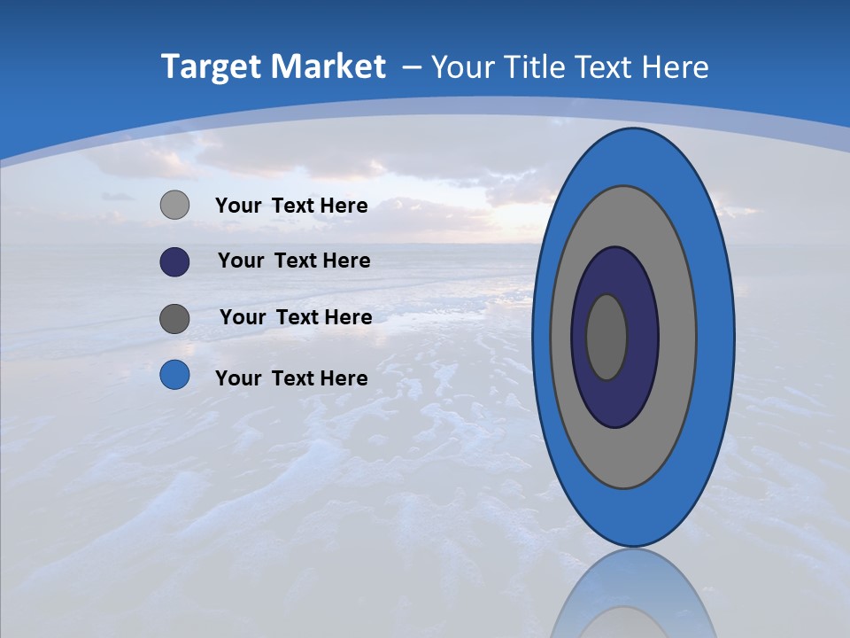 Landscape Holiday Sunny PowerPoint Template