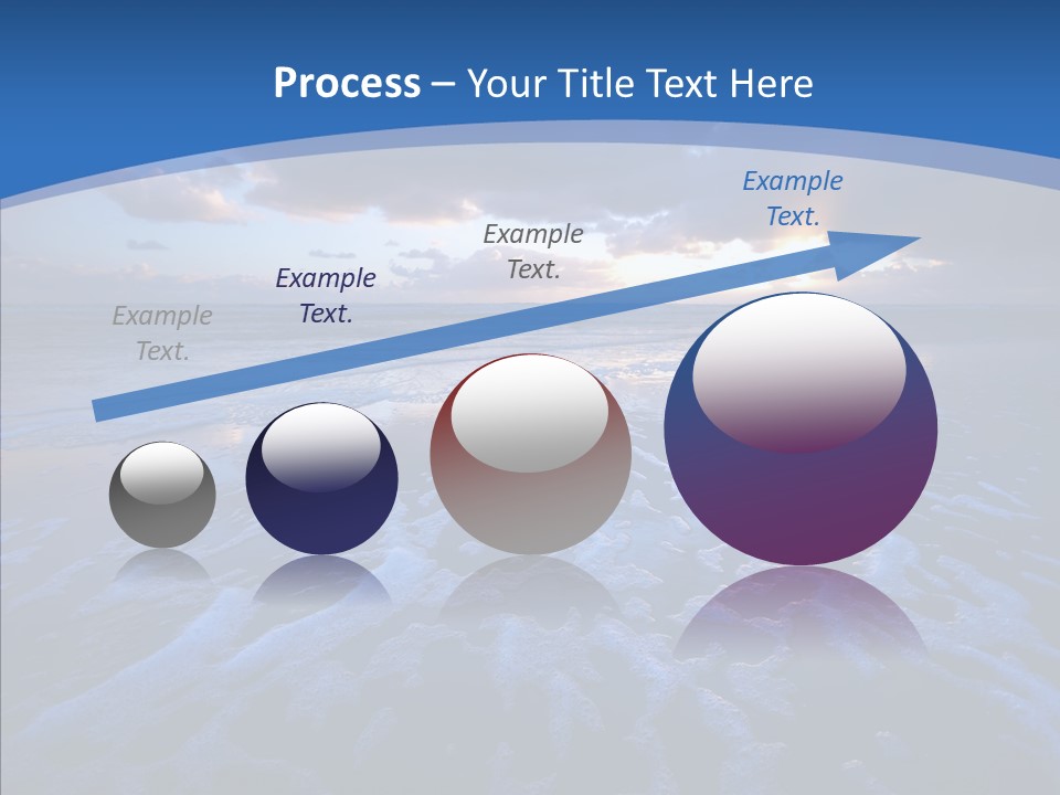 Landscape Holiday Sunny PowerPoint Template