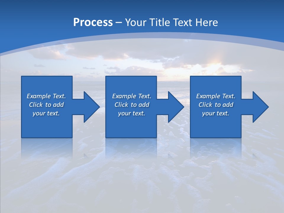 Landscape Holiday Sunny PowerPoint Template