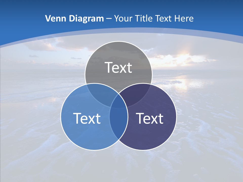 Landscape Holiday Sunny PowerPoint Template