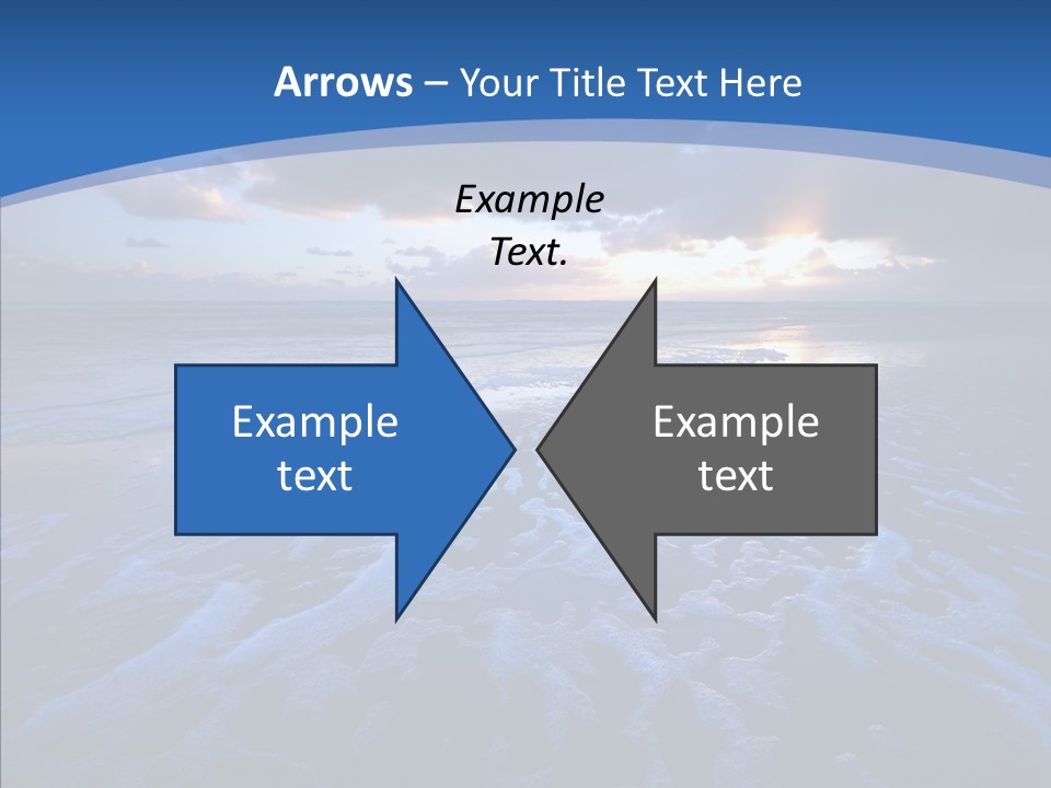 Landscape Holiday Sunny PowerPoint Template