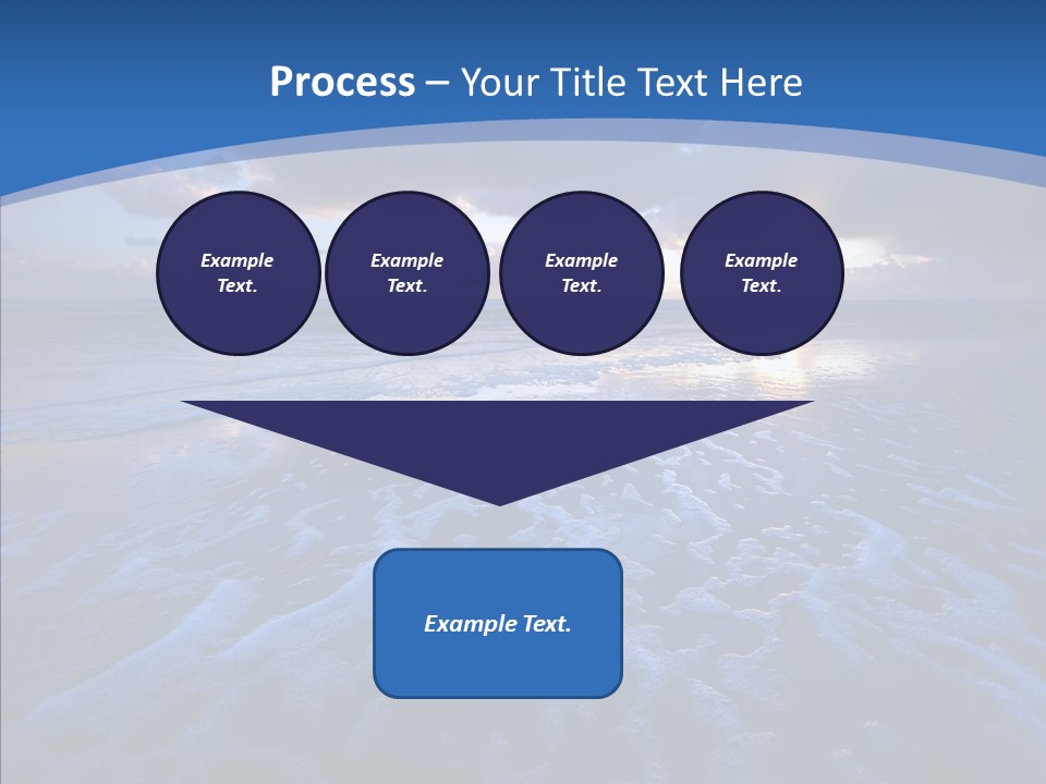 Landscape Holiday Sunny PowerPoint Template