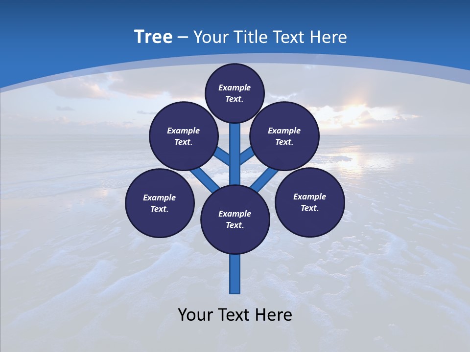 Landscape Holiday Sunny PowerPoint Template