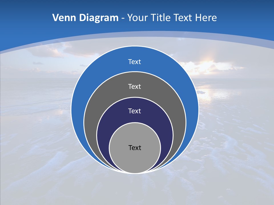 Landscape Holiday Sunny PowerPoint Template