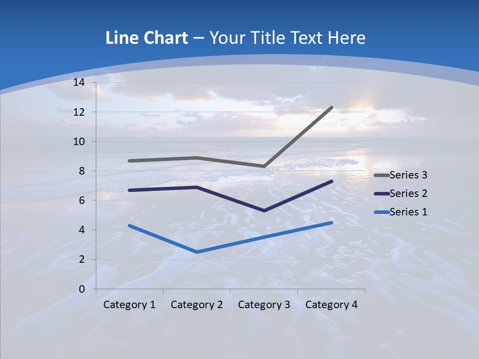 Landscape Holiday Sunny PowerPoint Template