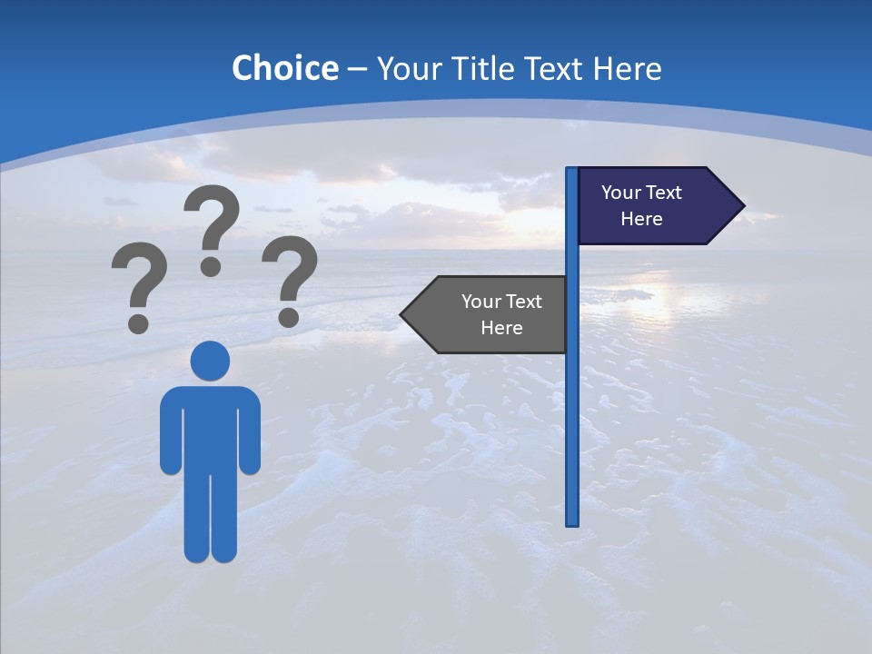 Landscape Holiday Sunny PowerPoint Template