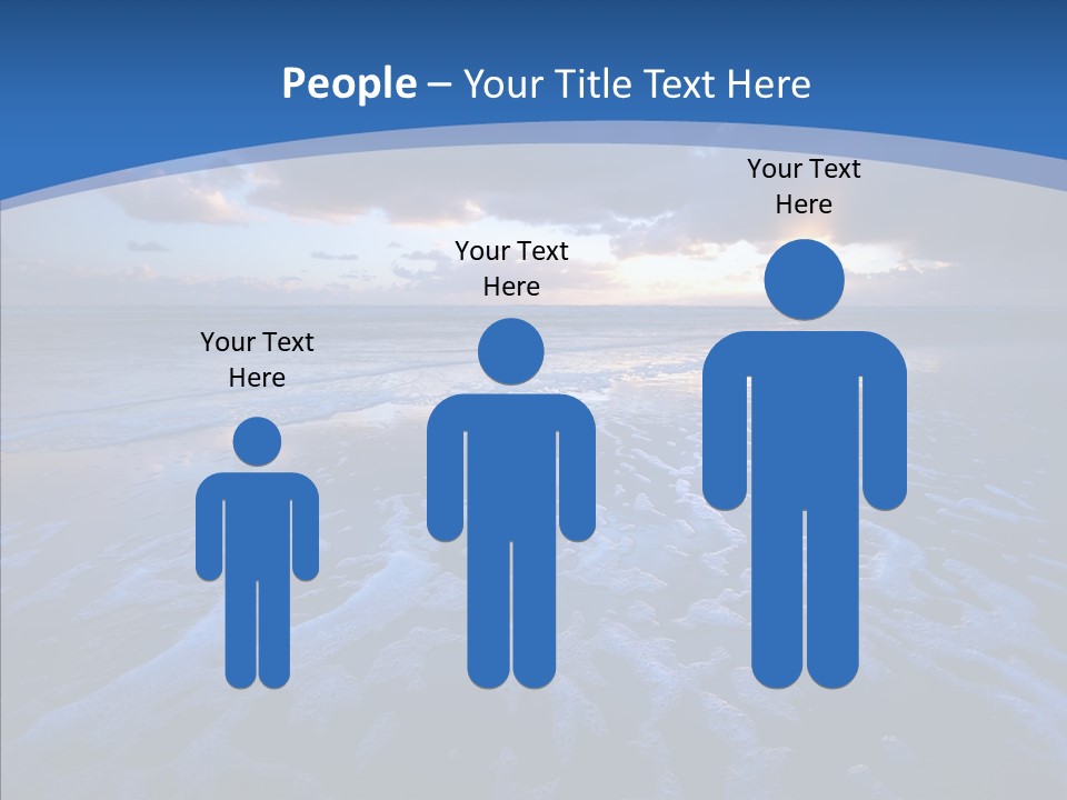 Landscape Holiday Sunny PowerPoint Template