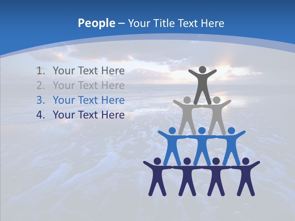 Landscape Holiday Sunny PowerPoint Template