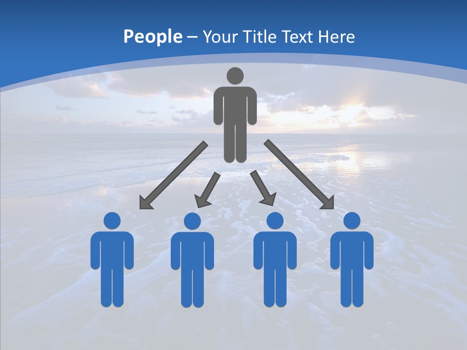 Landscape Holiday Sunny PowerPoint Template