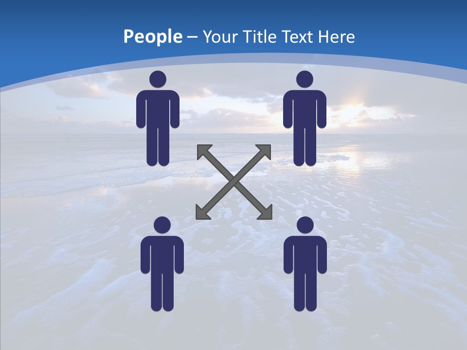 Landscape Holiday Sunny PowerPoint Template