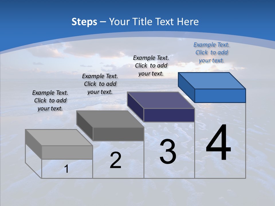 Landscape Holiday Sunny PowerPoint Template
