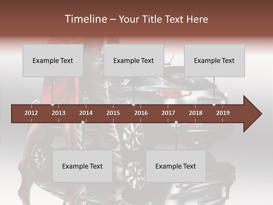 Speed Tire Auto PowerPoint Template