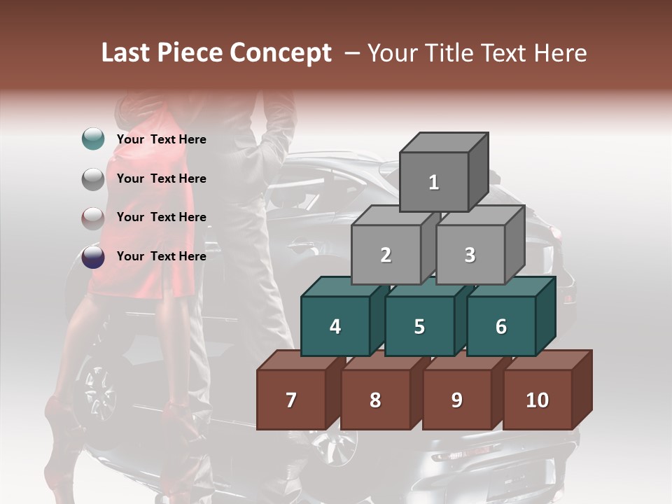 Speed Tire Auto PowerPoint Template