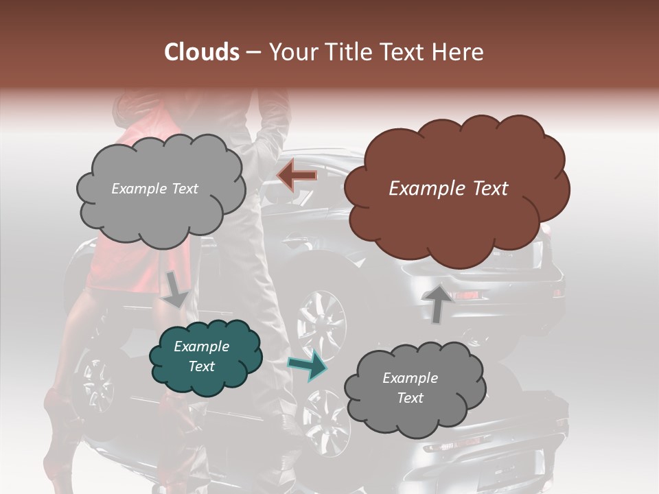 Speed Tire Auto PowerPoint Template