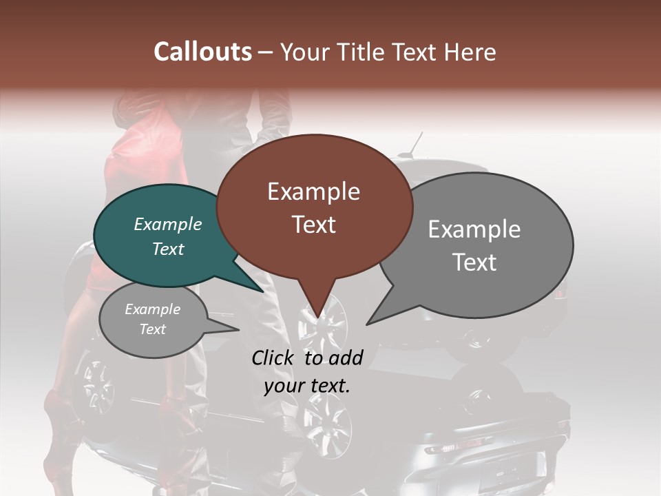 Speed Tire Auto PowerPoint Template