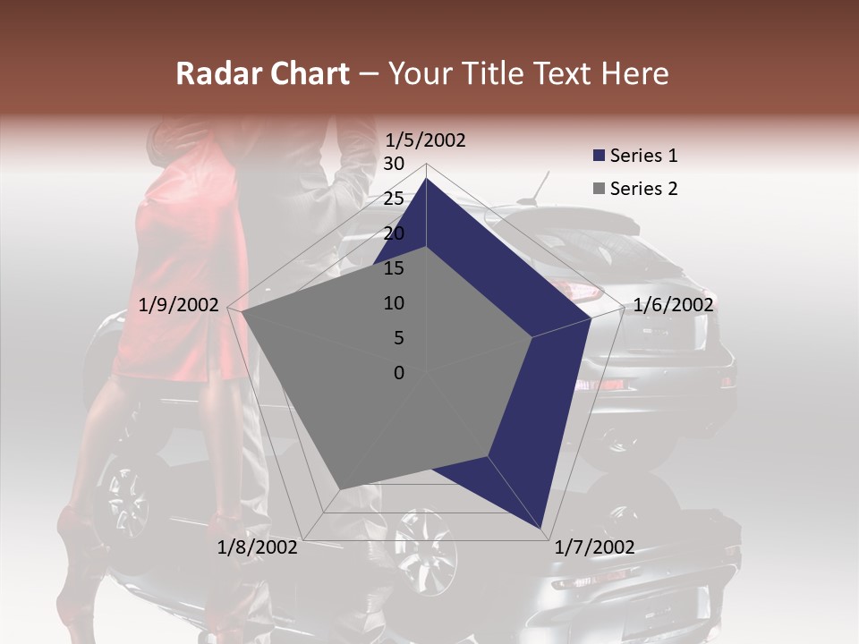 Speed Tire Auto PowerPoint Template
