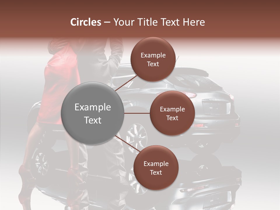 Speed Tire Auto PowerPoint Template