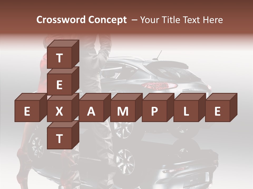 Speed Tire Auto PowerPoint Template