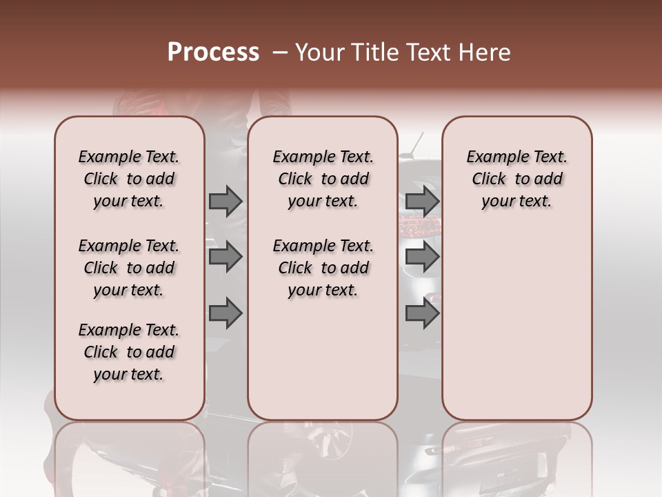 Speed Tire Auto PowerPoint Template