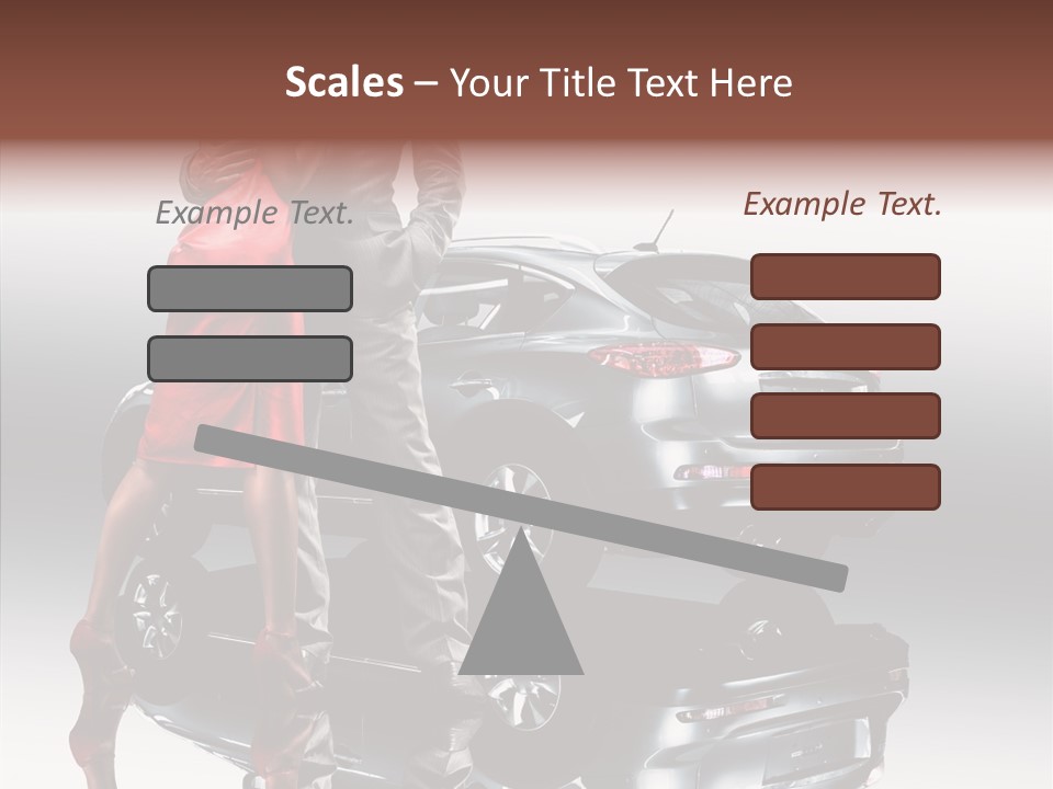 Speed Tire Auto PowerPoint Template