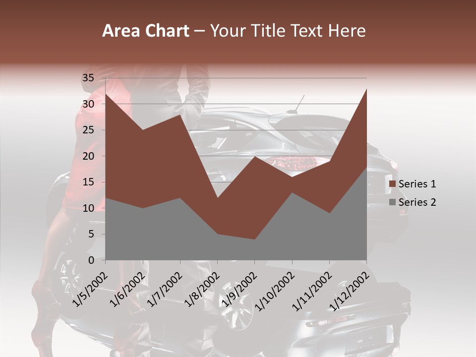 Speed Tire Auto PowerPoint Template