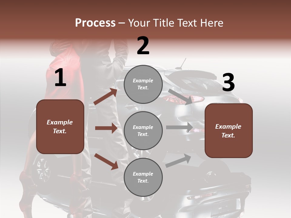 Speed Tire Auto PowerPoint Template