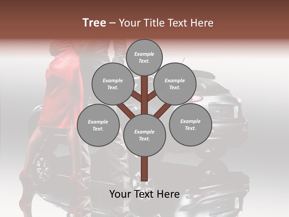 Speed Tire Auto PowerPoint Template