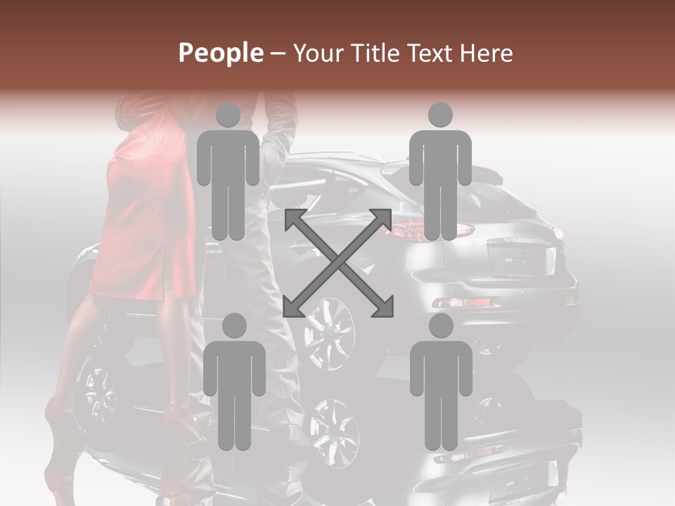 Speed Tire Auto PowerPoint Template