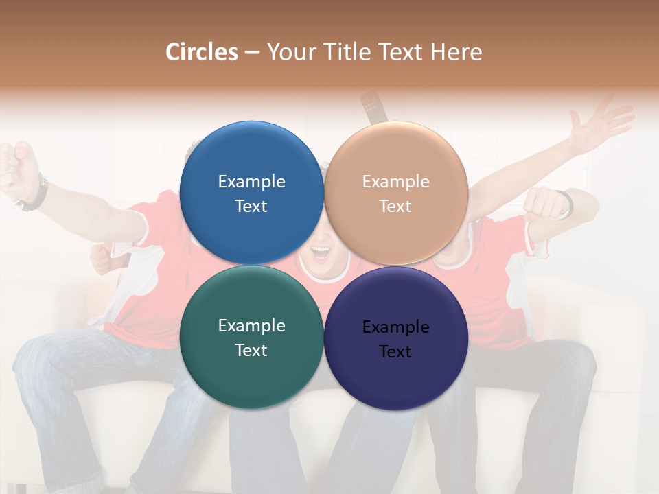 Couch Win Lifestyle PowerPoint Template