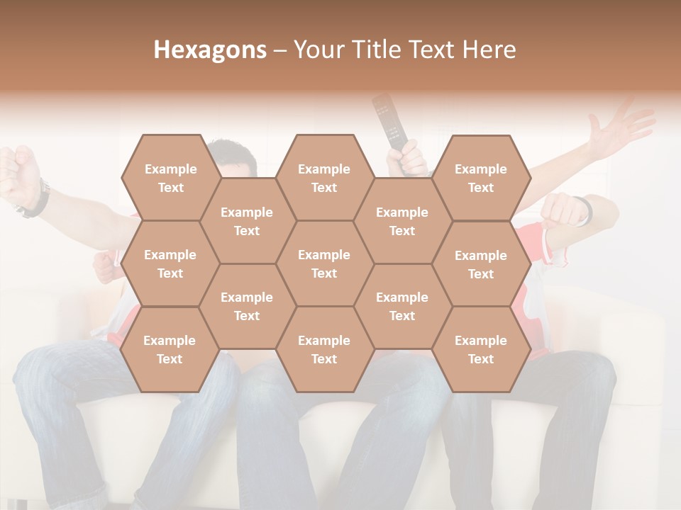 Couch Win Lifestyle PowerPoint Template