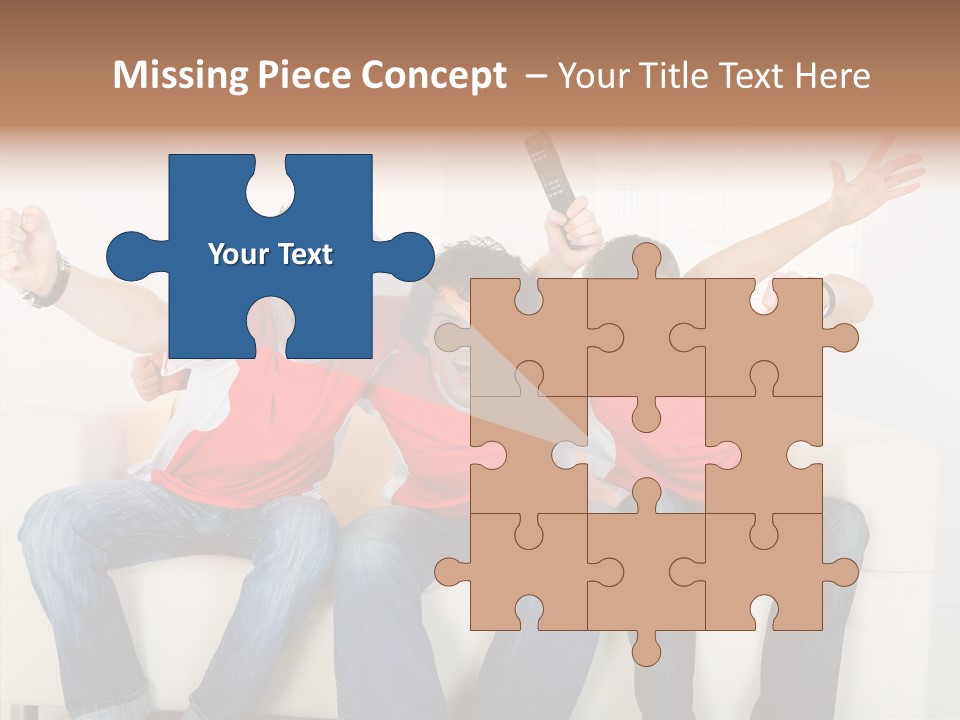 Couch Win Lifestyle PowerPoint Template