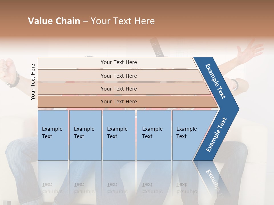 Couch Win Lifestyle PowerPoint Template
