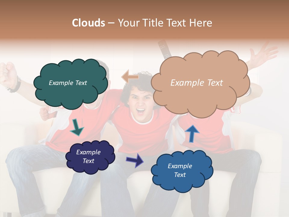 Couch Win Lifestyle PowerPoint Template