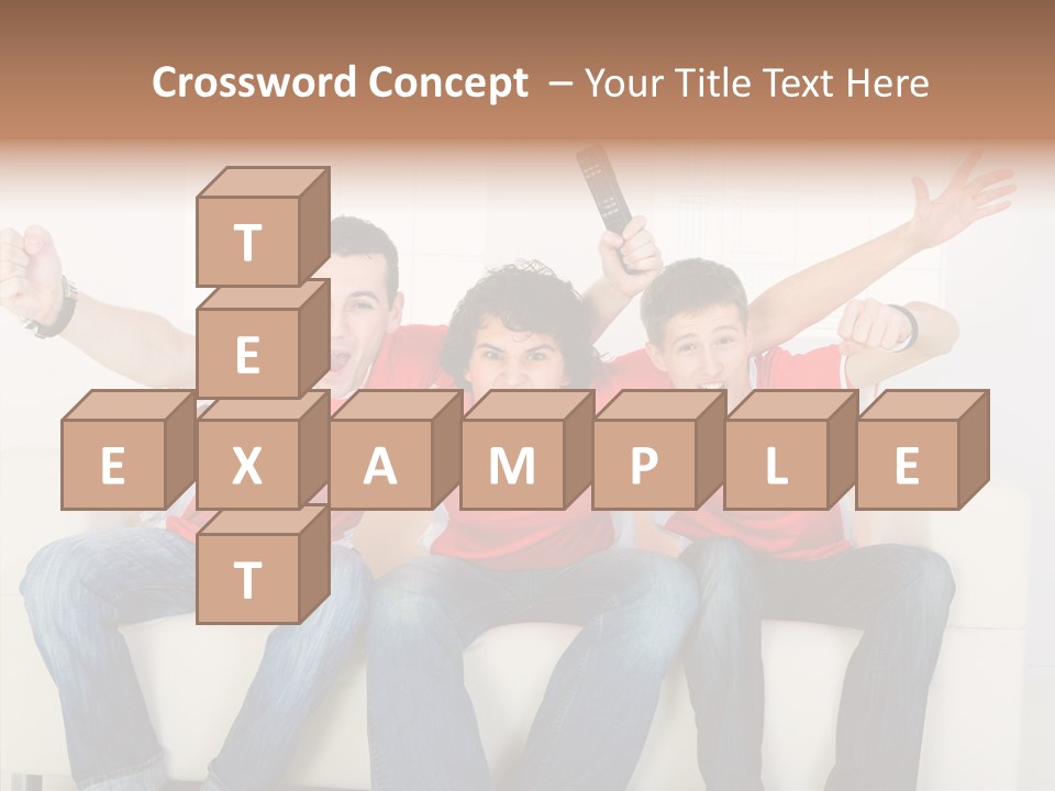 Couch Win Lifestyle PowerPoint Template