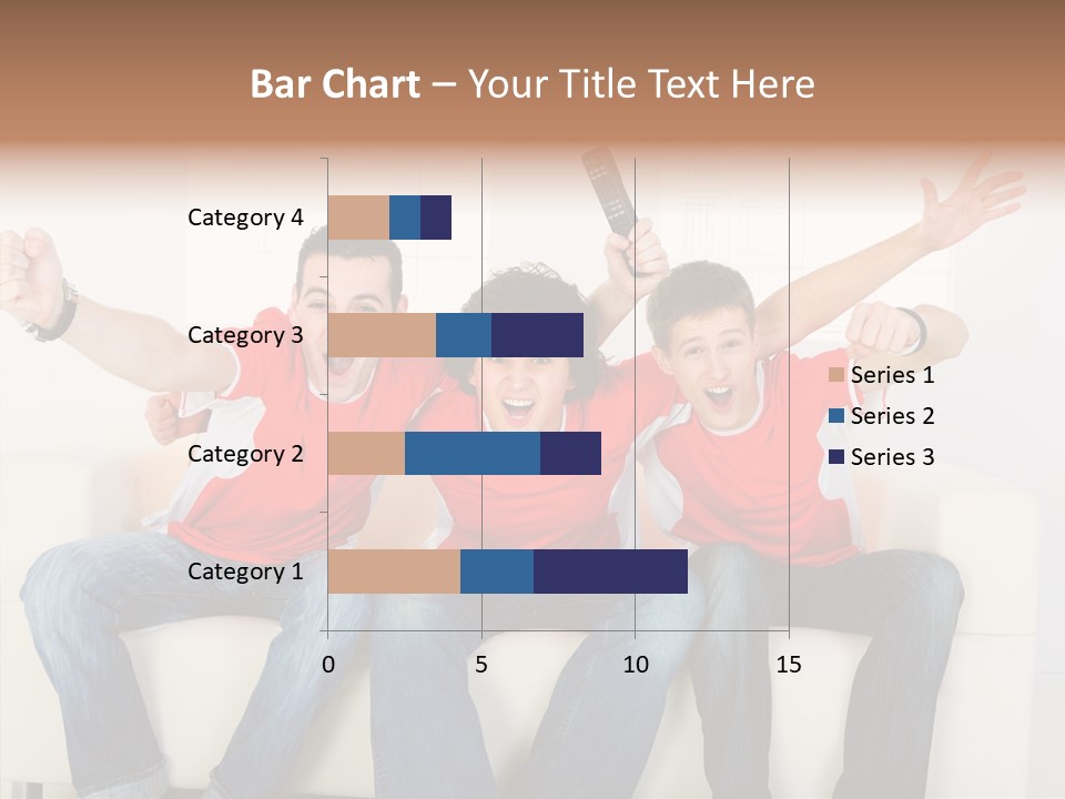 Couch Win Lifestyle PowerPoint Template