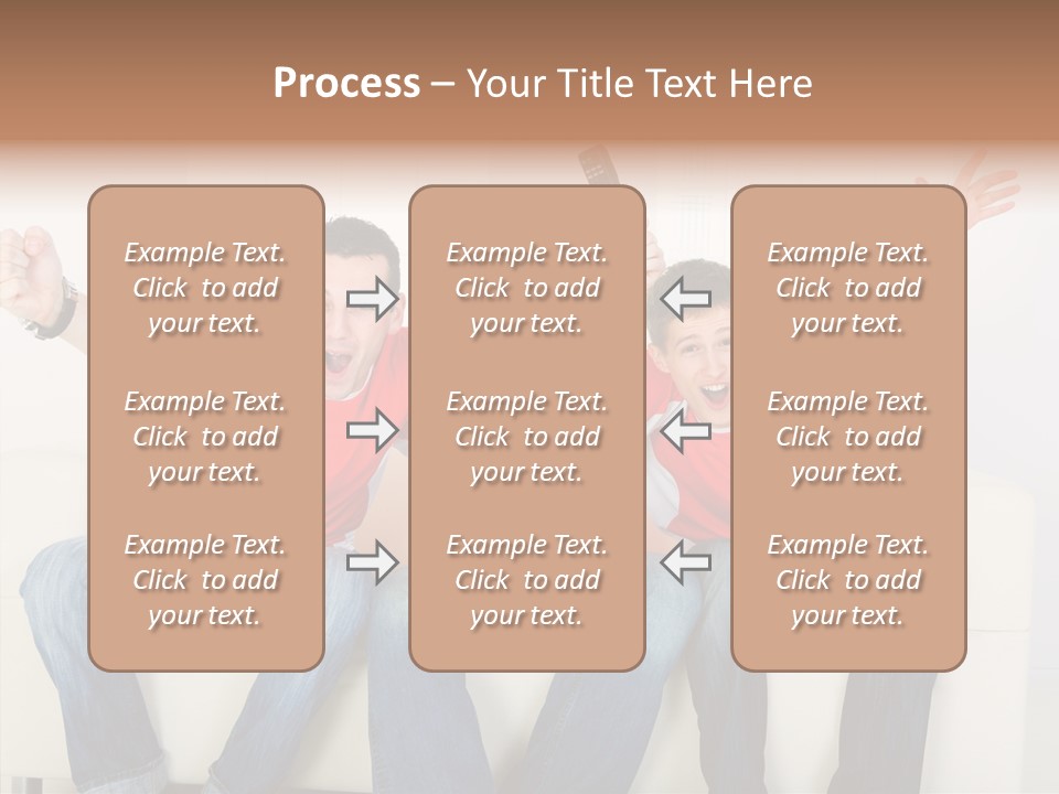 Couch Win Lifestyle PowerPoint Template