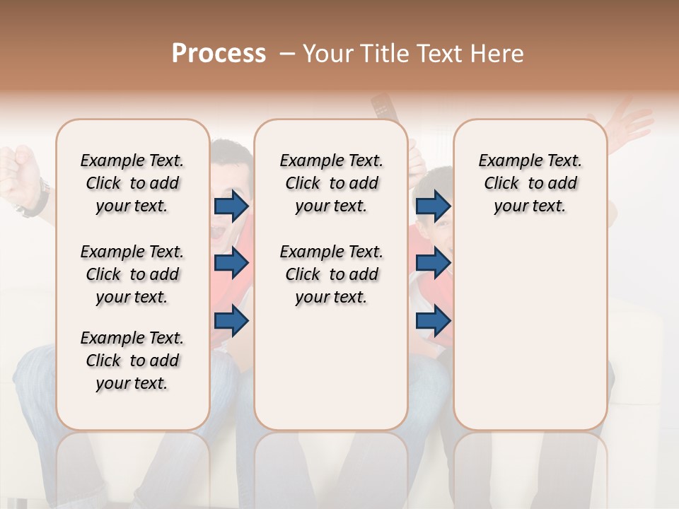 Couch Win Lifestyle PowerPoint Template
