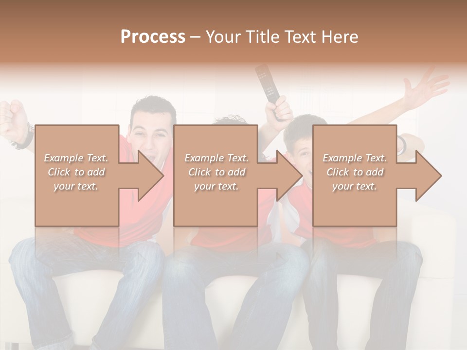 Couch Win Lifestyle PowerPoint Template