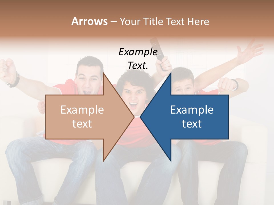 Couch Win Lifestyle PowerPoint Template