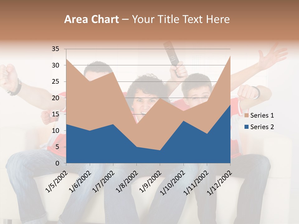 Couch Win Lifestyle PowerPoint Template