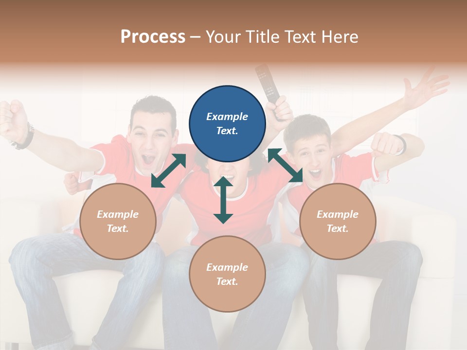 Couch Win Lifestyle PowerPoint Template