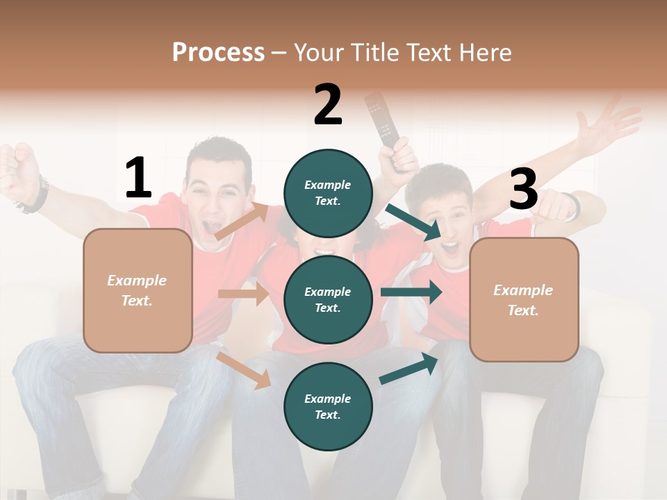 Couch Win Lifestyle PowerPoint Template