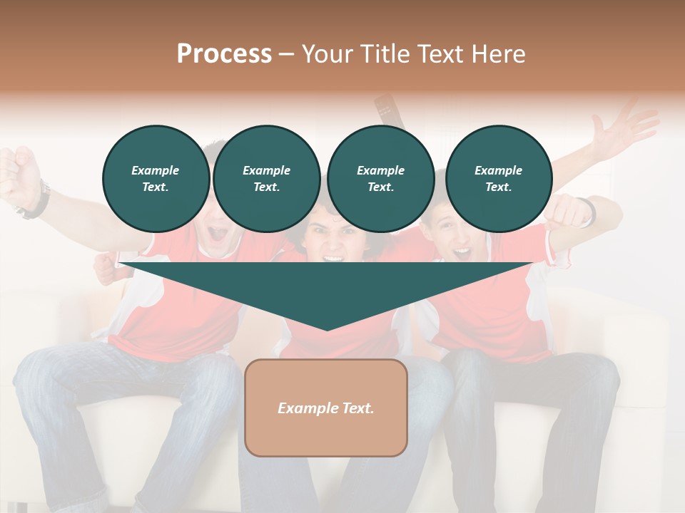 Couch Win Lifestyle PowerPoint Template